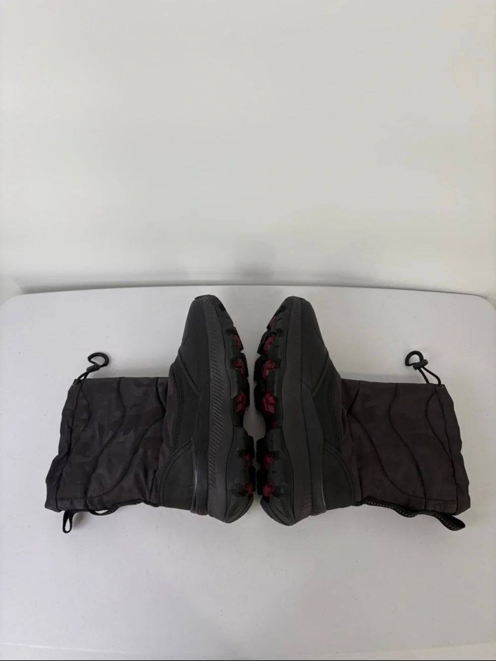 💐 L.L. Bean waterproof Tek 2.5 Black Quilted Insulated Winter Boots